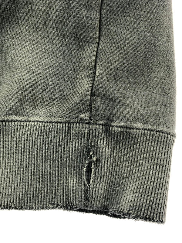 【中古品】【メンズ】 ANCELLM アンセルム UNEVENNESS SWEAT SHIRT ANC-CT145-A アンイーブンネス スウェット シャツ トップス 140-260403-rt-12-tagh サイズ：2 カラー：グレー 万代Net店