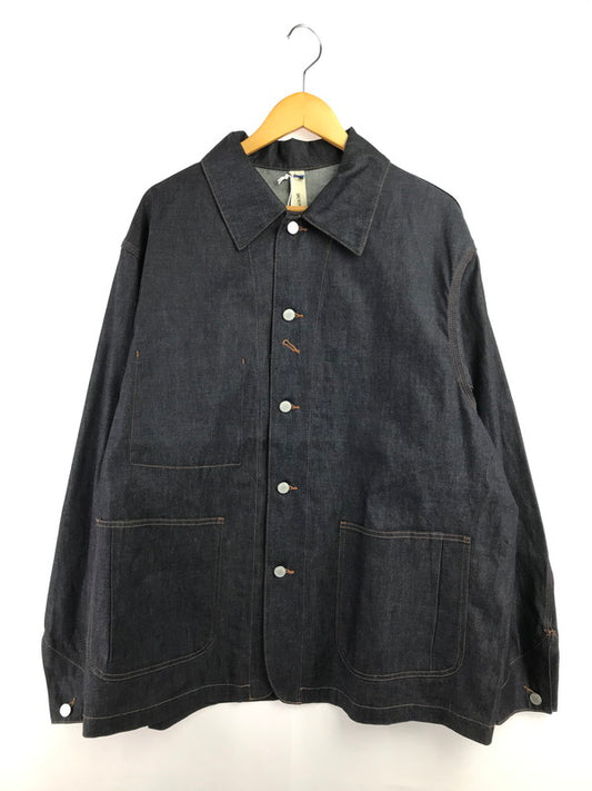 【中古美品】【メンズ】 SHINYAKOZUKA シンヤコズカ ORDINARY CITY COVERALL 2601SK02 オーディナリー シティ カバーオール ライトアウター 140-260405-na-10-tag サイズ：L カラー：インディゴ 万代Net店