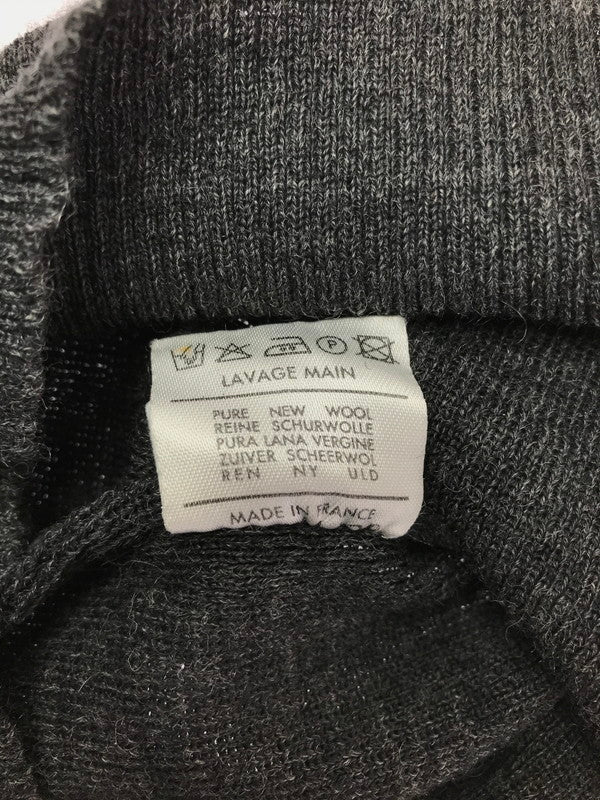 【中古品】【メンズ】 SAINT JAMES セントジェームス 80～90's V-NECK KNIT SWEATER GRAY Vネック ニット セーター FRANCE製 トップス 146-260820-rt-13-tag サイズ：XL カラー：グレー 万代Net店