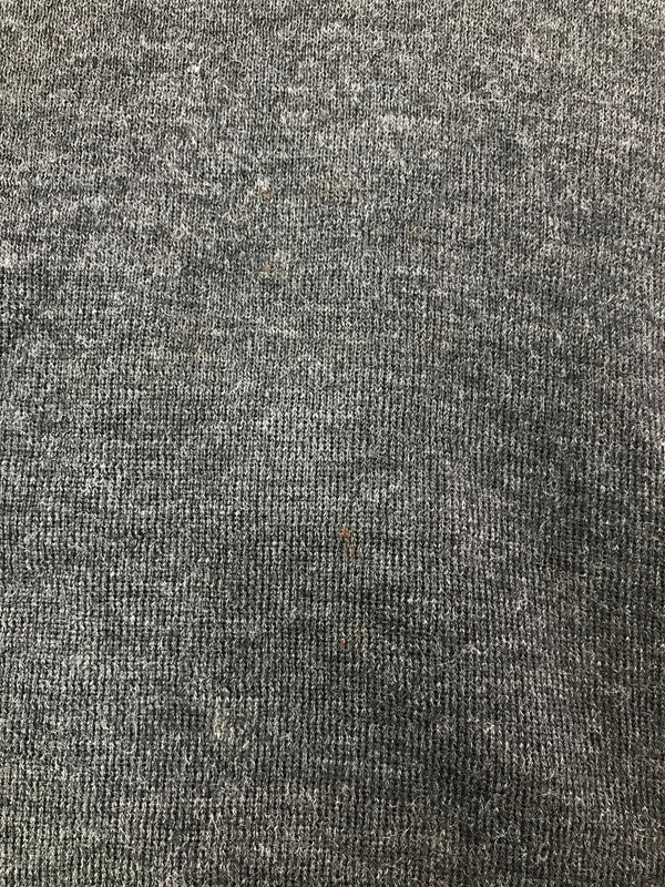 【中古品】【メンズ】 SAINT JAMES セントジェームス 80～90's V-NECK KNIT SWEATER GRAY Vネック ニット セーター FRANCE製 トップス 146-260820-rt-13-tag サイズ：XL カラー：グレー 万代Net店