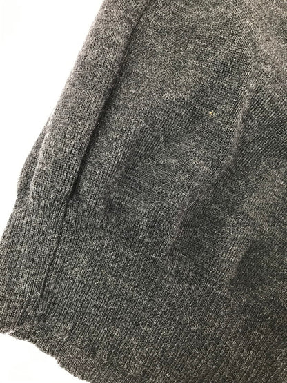 【中古品】【メンズ】 SAINT JAMES セントジェームス 80～90's V-NECK KNIT SWEATER GRAY Vネック ニット セーター FRANCE製 トップス 146-260820-rt-13-tag サイズ：XL カラー：グレー 万代Net店
