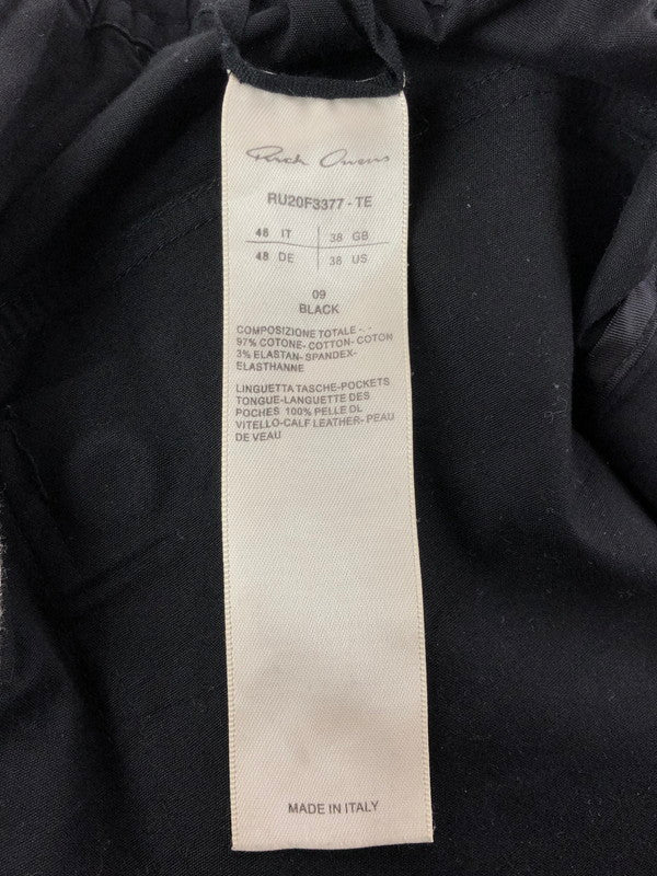 【中古品】【メンズ】 Rick Owens リックオウエンス 20AW BAUHAUS CARGO PANTS RU20F3377 バウハウス カーゴパンツ 152-260410-rt-02-tag サイズ：48 カラー：ブラック 万代Net店