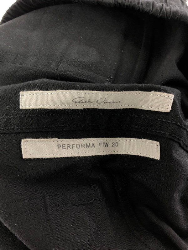 【中古品】【メンズ】 Rick Owens リックオウエンス 20AW BAUHAUS CARGO PANTS RU20F3377 バウハウス カーゴパンツ 152-260410-rt-02-tag サイズ：48 カラー：ブラック 万代Net店