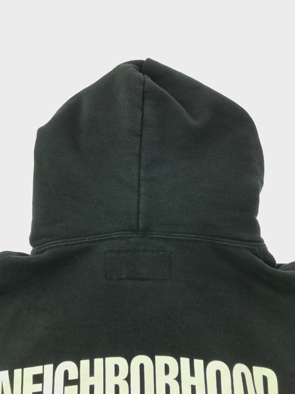 【中古品】【メンズ】 NEIGHBORHOOD ネイバーフッド × ANTHRAX アンスラックス SWEATPARKA 232UWNH-CSM02S スウェット パーカー ブラック 142-260408-rt-05-tag サイズ：L カラー：ブラック 万代Net店