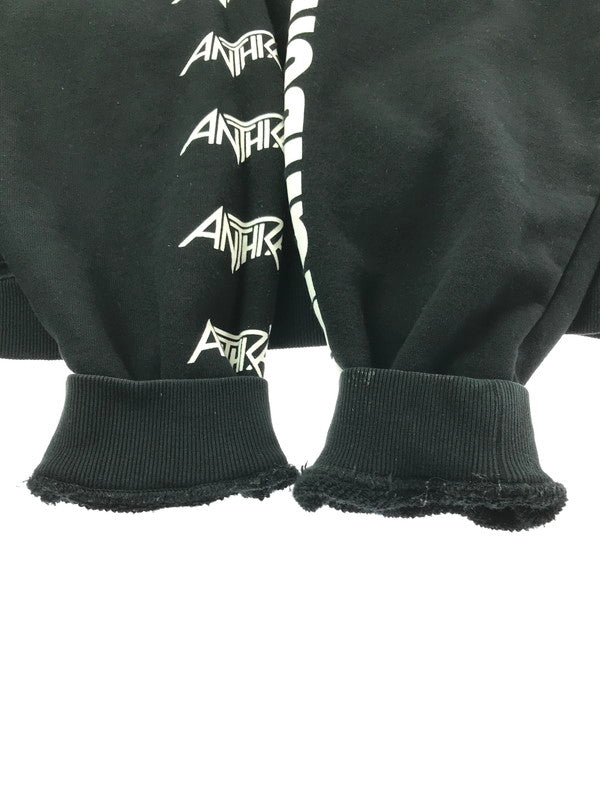 【中古品】【メンズ】 NEIGHBORHOOD ネイバーフッド × ANTHRAX アンスラックス SWEATPARKA 232UWNH-CSM02S スウェット パーカー ブラック 142-260408-rt-05-tag サイズ：L カラー：ブラック 万代Net店