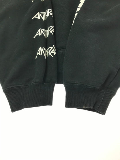 【中古品】【メンズ】 NEIGHBORHOOD ネイバーフッド × ANTHRAX アンスラックス SWEATPARKA 232UWNH-CSM02S スウェット パーカー ブラック 142-260408-rt-05-tag サイズ：L カラー：ブラック 万代Net店