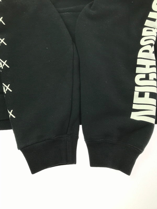【中古品】【メンズ】 NEIGHBORHOOD ネイバーフッド × ANTHRAX アンスラックス SWEATPARKA 232UWNH-CSM02S スウェット パーカー ブラック 142-260408-rt-05-tag サイズ：L カラー：ブラック 万代Net店
