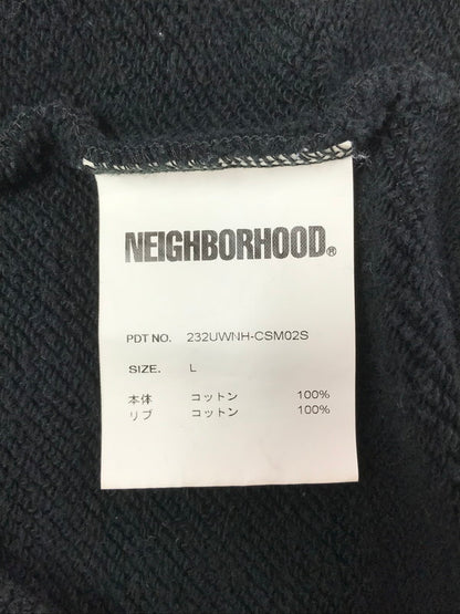 【中古品】【メンズ】 NEIGHBORHOOD ネイバーフッド × ANTHRAX アンスラックス SWEATPARKA 232UWNH-CSM02S スウェット パーカー ブラック 142-260408-rt-05-tag サイズ：L カラー：ブラック 万代Net店