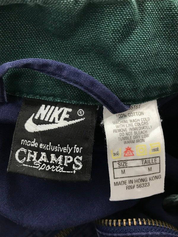 【中古品】【メンズ】 NIKE ナイキ NIKE AIR ナイキ エア CHAMPS SPORTSチャンプス スポーツ 別注 90's TWO-TONE COTTON PULLOVER JACKET F41205TST 146-260416-rt-04-tag サイズ：M カラー：マルチカラー 万代Net店