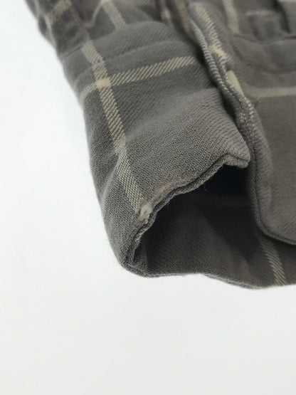 【中古品】【メンズ】 GAME AND LAKE ゲーム・アンド・レイク 40～50's CHECK OPEN-COLLAR RAYON L/S SHIRT 40～50年代 チェック オープンカラー レーヨンシャツ 146-260408-rt-12-tag サイズ：16 カラー：ライトグレー 万代Net店