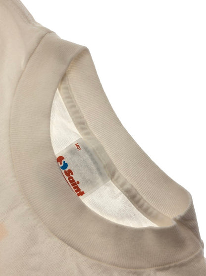 【中古品】【メンズ】 SAINT MICHAEL セントマイケル ×A BATHING APE アベイシングエイプ SM-HR1-0000-C36 25AW GENERATION BAPE SS TEE ベイプ Tシャツ 142-260423-na-01-tagh サイズ：L カラー：ホワイト 万代Net店