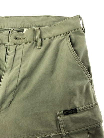 【中古品】【メンズ】 HYSTERIC GLAMOUR ヒステリックグラマー CARGO PANTS 02233AP05 カーゴパンツ ボトムス 151-260410-rt-09-tag サイズ：M カラー：カーキ 万代Net店