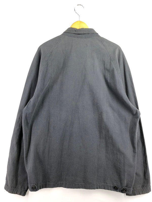 【現状渡し品】【メンズ】 OLD STUSSY オールド ステューシー BURLY GEAR 80～90’s ZIP UP BLOUSON バーリー ギア 80年代～90年代 ジップアップ ブルゾン 142-260403-rt-06-tagh サイズ：L カラー：グレー 万代Net店