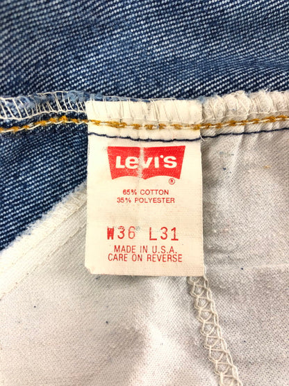 【中古品】【メンズ】 Levi's リーバイス SMALL-E 90's 517 DENIM PANTS スモール E 517 デニムパンツ 157-260409-rt-18-tag サイズ：W36 カラー：ブルー 万代Net店