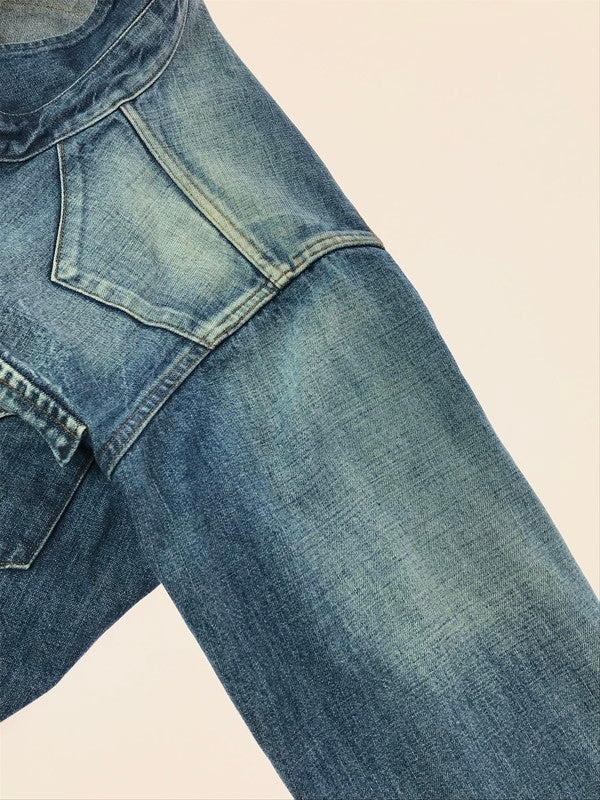 【中古品】【メンズ】 KOJIMA GENES 児島ジーンズ WESTERN DENIM L/S SHIRT ウエスタン デニムシャツ 長袖シャツ 145-260523-na-06-tagh サイズ：M カラー：インディゴ 万代Net店
