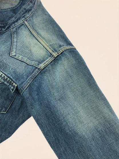 【中古品】【メンズ】 KOJIMA GENES 児島ジーンズ WESTERN DENIM L/S SHIRT ウエスタン デニムシャツ 長袖シャツ 145-260523-na-06-tagh サイズ：M カラー：インディゴ 万代Net店