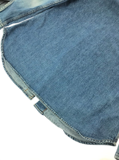 【中古品】【メンズ】 KOJIMA GENES 児島ジーンズ WESTERN DENIM L/S SHIRT ウエスタン デニムシャツ 長袖シャツ 145-260523-na-06-tagh サイズ：M カラー：インディゴ 万代Net店