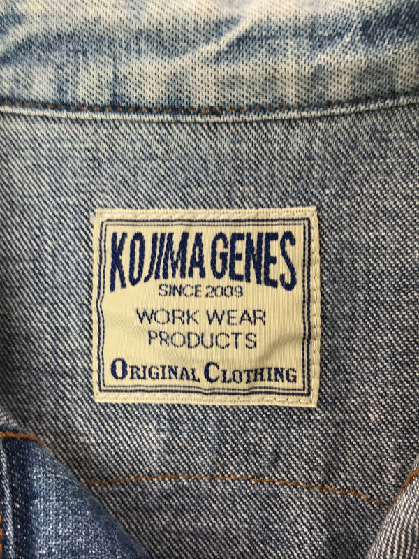 【中古品】【メンズ】 KOJIMA GENES 児島ジーンズ WESTERN DENIM L/S SHIRT ウエスタン デニムシャツ 長袖シャツ 145-260523-na-06-tagh サイズ：M カラー：インディゴ 万代Net店
