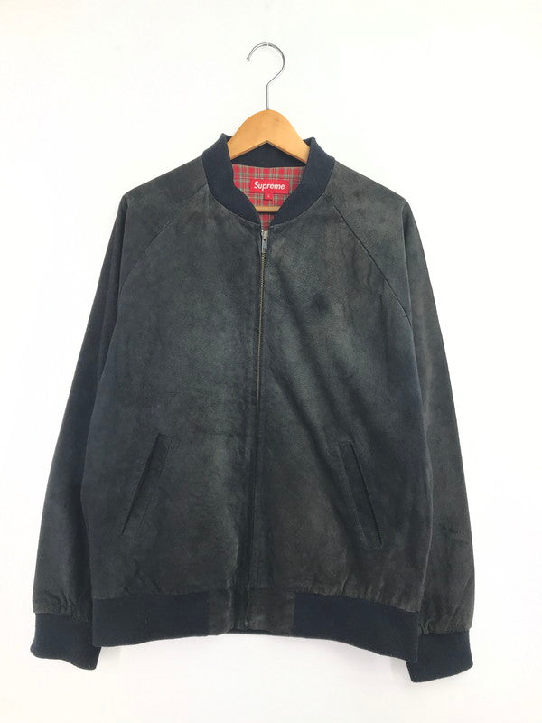 【中古品】【メンズ】 SUPREME シュプリーム 12SS SUEDE BOMBER JACKET スエード ボンバー ジャケット アウター 149-260424-rt-27-tagh サイズ：L カラー：ブラウン 万代Net店
