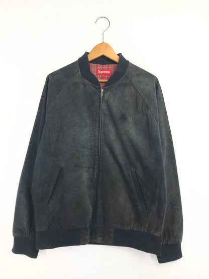 【中古品】【メンズ】 SUPREME シュプリーム 12SS SUEDE BOMBER JACKET スエード ボンバー ジャケット アウター 149-260424-rt-27-tagh サイズ：L カラー：ブラウン 万代Net店