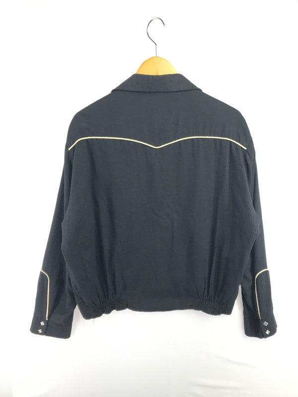 【現状渡し品】【メンズ】 H BAR C エイチバーシー 70's WESTERN JACKET 70年代 ウエスタン ジャケット ライトアウター 146-260326-rt-12-tag サイズ：L カラー：ブラック 万代Net店