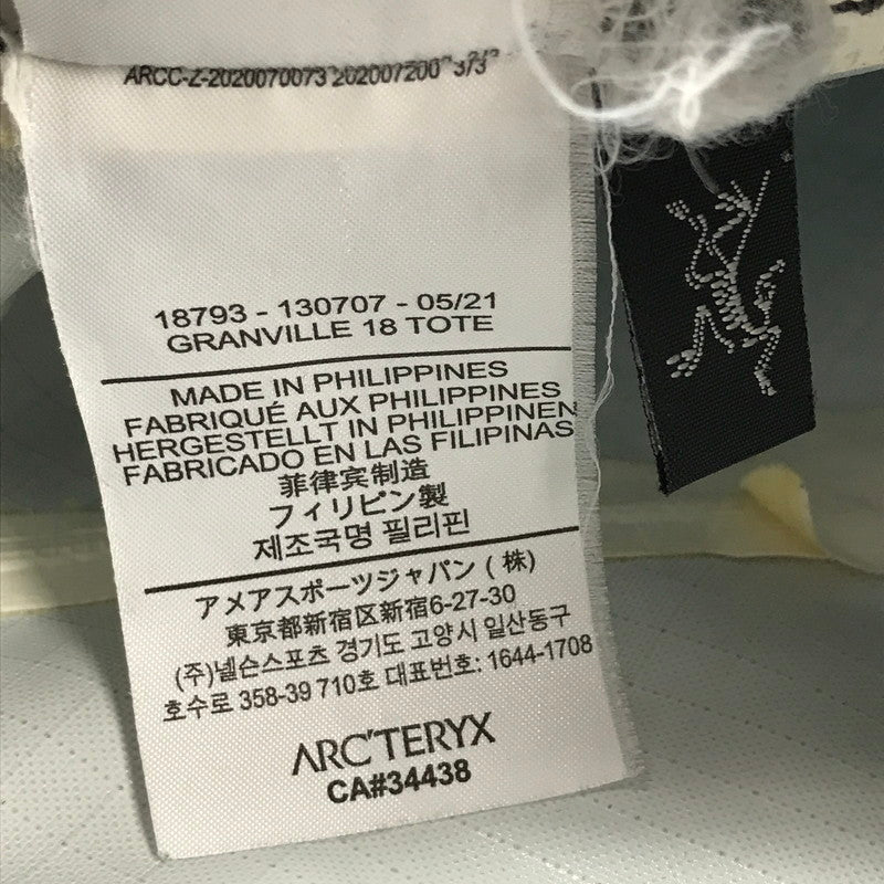 【現状渡し品】【メンズ】 ARC'TERYX アークテリクス GRANVILLE 18 TOTE 18793 グランヴィル 18 トートバッグ カバン 188-260428-na-09-tagh カラー：ネイビー系 万代Net店