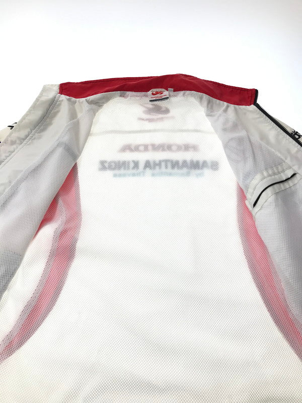 【中古品】【メンズ】 SUPER AGURI スーパー アグリ F1 TEAM HONDA NYLON JACKET エフワン チーム ホンダ ナイロン ジャケット 146-260822-rt-15-tagh サイズ：XL カラー：ホワイト 万代Net店