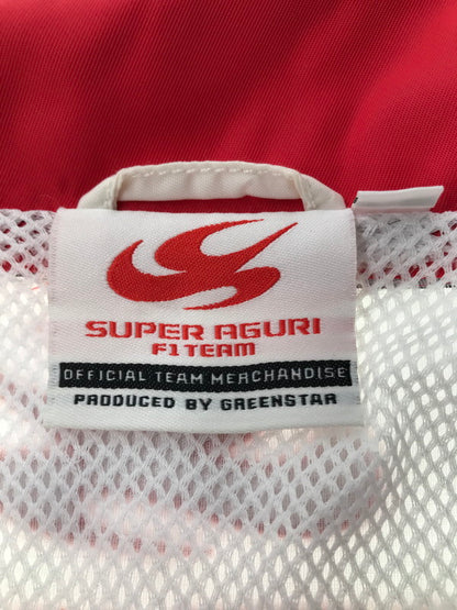 【中古品】【メンズ】 SUPER AGURI スーパー アグリ F1 TEAM HONDA NYLON JACKET エフワン チーム ホンダ ナイロン ジャケット 146-260822-rt-15-tagh サイズ：XL カラー：ホワイト 万代Net店