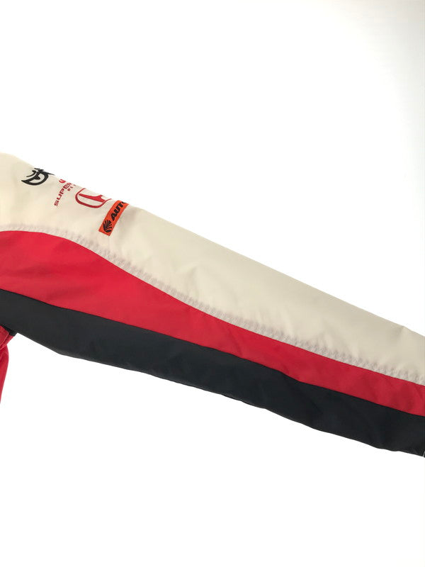 【中古品】【メンズ】 SUPER AGURI スーパー アグリ F1 TEAM HONDA NYLON JACKET エフワン チーム ホンダ ナイロン ジャケット 146-260822-rt-15-tagh サイズ：XL カラー：ホワイト 万代Net店