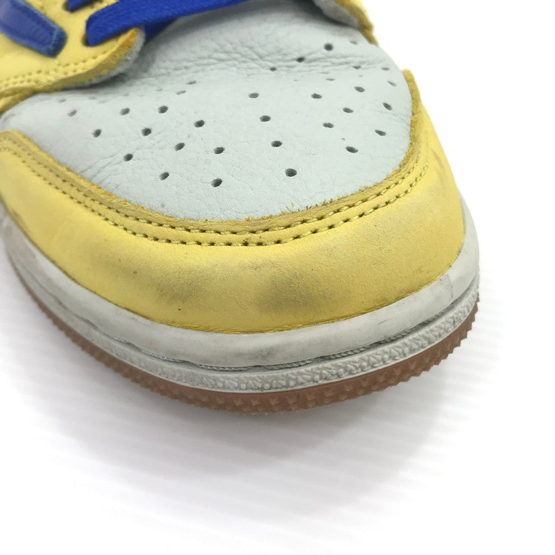 【現状渡し品】【メンズ】 NIKE ナイキ ×TRAVIS SCOTT トラヴィススコット WMNS AIR JORDAN 1 RETRO LOW OG DZ4137-700 ウィメンズ エアジョーダン 1 レトロ スニーカー 靴 160-260411-na-11-tagh サイズ：26.5cm US 9.5 カラー：CANARY/RACER BLUE-LIGHT SILVER 万代Net店