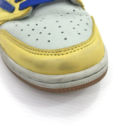 【現状渡し品】【メンズ】 NIKE ナイキ ×TRAVIS SCOTT トラヴィススコット WMNS AIR JORDAN 1 RETRO LOW OG DZ4137-700 ウィメンズ エアジョーダン 1 レトロ スニーカー 靴 160-260411-na-11-tagh サイズ：26.5cm US 9.5 カラー：CANARY/RACER BLUE-LIGHT SILVER 万代Net店