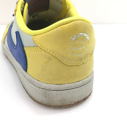 【現状渡し品】【メンズ】 NIKE ナイキ ×TRAVIS SCOTT トラヴィススコット WMNS AIR JORDAN 1 RETRO LOW OG DZ4137-700 ウィメンズ エアジョーダン 1 レトロ スニーカー 靴 160-260411-na-11-tagh サイズ：26.5cm US 9.5 カラー：CANARY/RACER BLUE-LIGHT SILVER 万代Net店