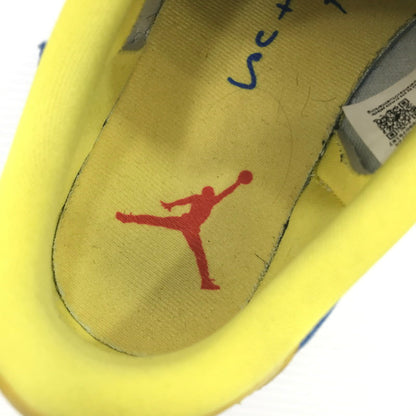 【現状渡し品】【メンズ】 NIKE ナイキ ×TRAVIS SCOTT トラヴィススコット WMNS AIR JORDAN 1 RETRO LOW OG DZ4137-700 ウィメンズ エアジョーダン 1 レトロ スニーカー 靴 160-260411-na-11-tagh サイズ：26.5cm US 9.5 カラー：CANARY/RACER BLUE-LIGHT SILVER 万代Net店