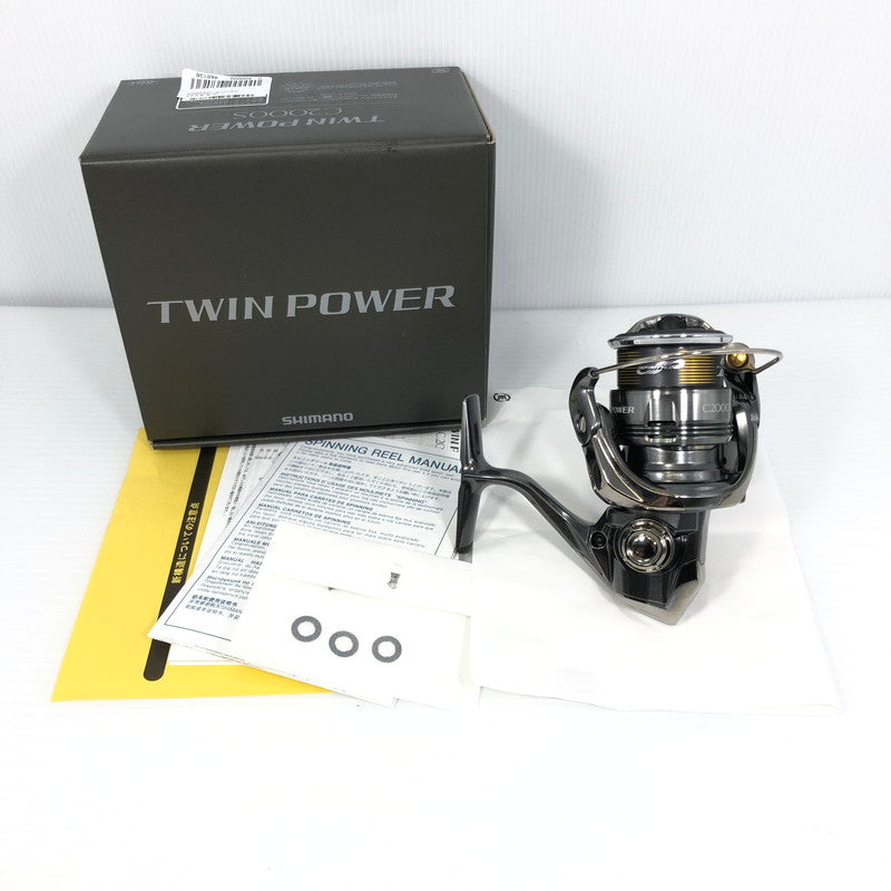 【中古品】SHIMANO シマノ 24 TWIN POWER C2000S 24ツインパワー スピニングリール 釣り 釣り具等 134-260418-rt-24-tagh 万代Net店