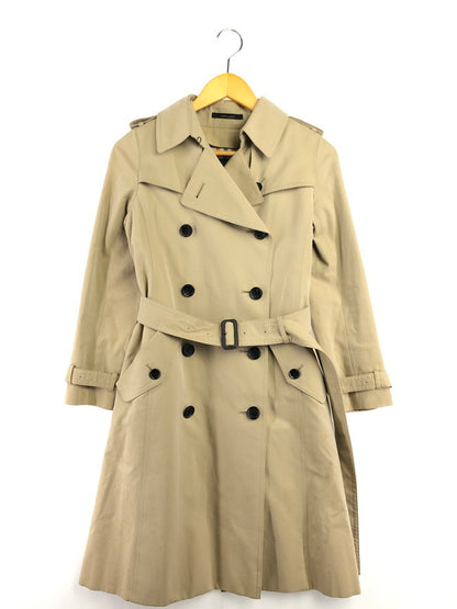 【中古品】【レディース】 SANYO サンヨー CHECK WOOL LINER TRENCH COAT "BEIGE" チェックウールライナー トレンチ コート アウター 168-260404-rt-20-tag サイズ：34 カラー：ベージュ 万代Net店