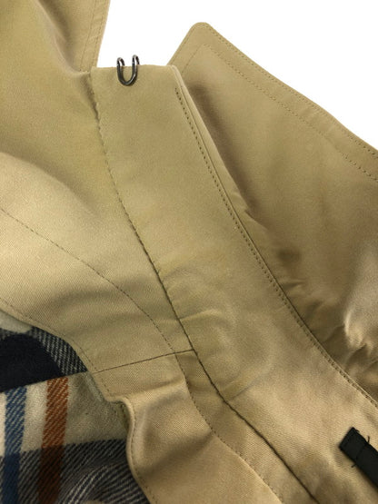 【中古品】【レディース】 SANYO サンヨー CHECK WOOL LINER TRENCH COAT "BEIGE" チェックウールライナー トレンチ コート アウター 168-260404-rt-20-tag サイズ：34 カラー：ベージュ 万代Net店