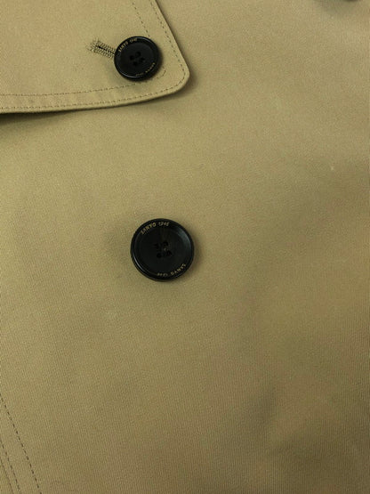 【中古品】【レディース】 SANYO サンヨー CHECK WOOL LINER TRENCH COAT "BEIGE" チェックウールライナー トレンチ コート アウター 168-260404-rt-20-tag サイズ：34 カラー：ベージュ 万代Net店