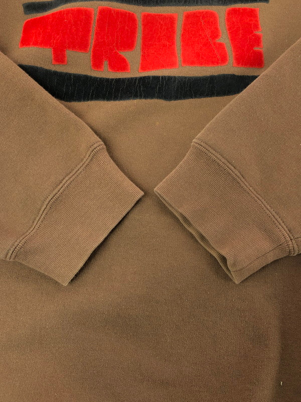 【中古品】【メンズ】 OLD STUSSY オールド ステューシー 00's STUSSY TRIBE CREWNECK SWEAT 2000年代 クルーネック スウェット 142-260404-rt-12-tag サイズ：L カラー：ブラウン 万代Net店
