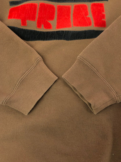 【中古品】【メンズ】 OLD STUSSY オールド ステューシー 00's STUSSY TRIBE CREWNECK SWEAT 2000年代 クルーネック スウェット 142-260404-rt-12-tag サイズ：L カラー：ブラウン 万代Net店
