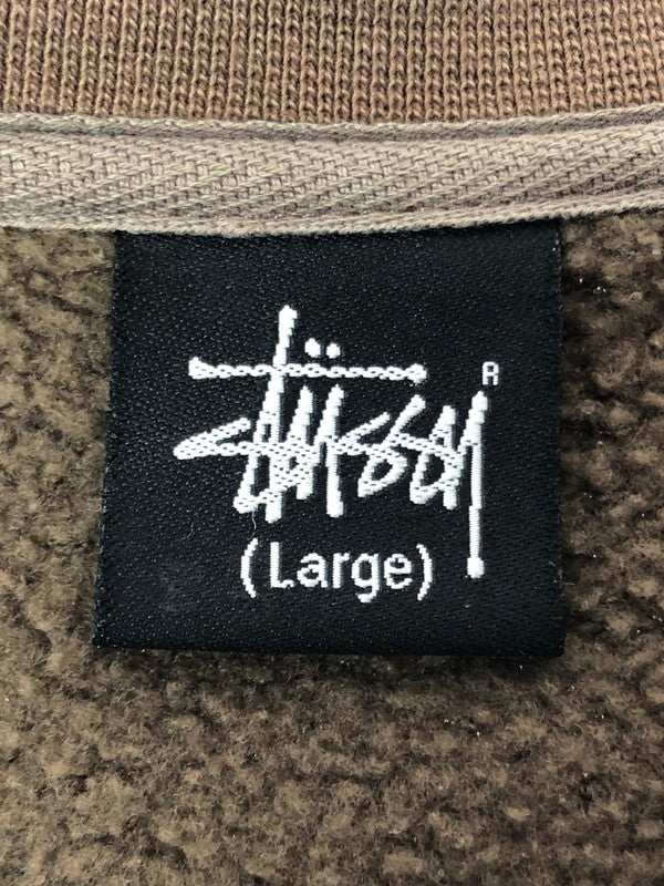 【中古品】【メンズ】 OLD STUSSY オールド ステューシー 00's STUSSY TRIBE CREWNECK SWEAT 2000年代 クルーネック スウェット 142-260404-rt-12-tag サイズ：L カラー：ブラウン 万代Net店