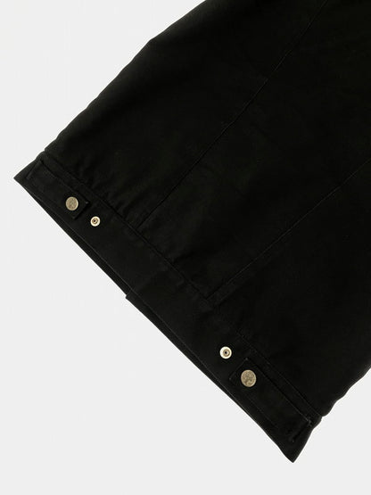 【中古品】【メンズ】 THE CRIMIE ザ クライミー FLEECE-LINED DECK JACKET 裏ボア デッキジャケット アウター 142-260822-rt-28-tagh サイズ：S カラー：ブラック 万代Net店