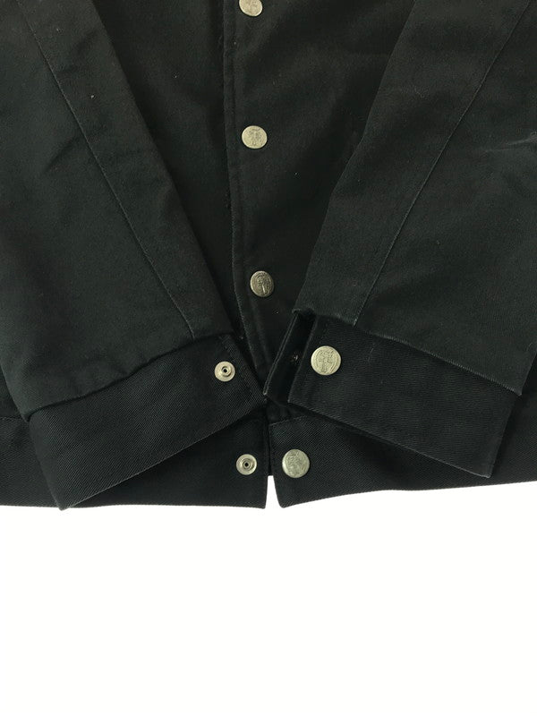 【中古品】【メンズ】 THE CRIMIE ザ クライミー FLEECE-LINED DECK JACKET 裏ボア デッキジャケット アウター 142-260822-rt-28-tagh サイズ：S カラー：ブラック 万代Net店