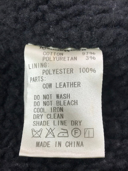 【中古品】【メンズ】 THE CRIMIE ザ クライミー FLEECE-LINED DECK JACKET 裏ボア デッキジャケット アウター 142-260822-rt-28-tagh サイズ：S カラー：ブラック 万代Net店