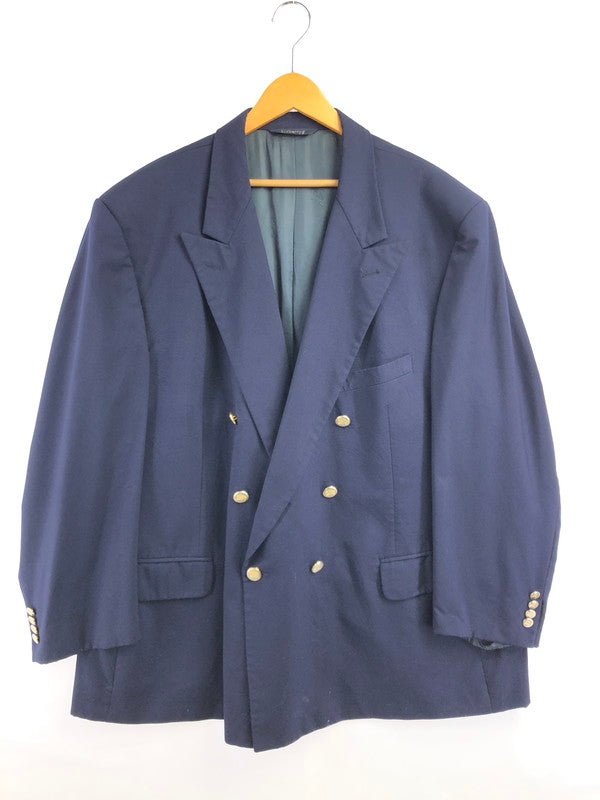 【現状渡し品】【メンズ】 BURBERRYS バーバリーズ 6B W BLAZER 6B ダブル 紺ブレザージャケット 金ボタン テーラードジャケット 146-261001-na-27-tagh サイズ：サイズ表記なし 下記参照 カラー：ネイビー 万代Net店
