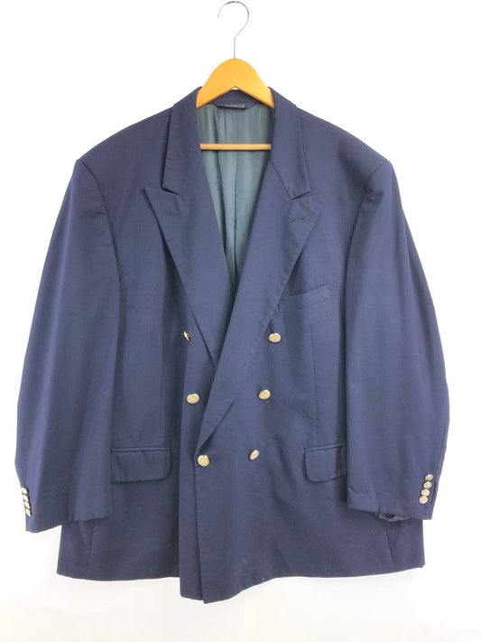 【現状渡し品】【メンズ】 BURBERRYS バーバリーズ 6B W BLAZER 6B ダブル 紺ブレザージャケット 金ボタン テーラードジャケット 146-261001-na-27-tagh サイズ：サイズ表記なし 下記参照 カラー：ネイビー 万代Net店