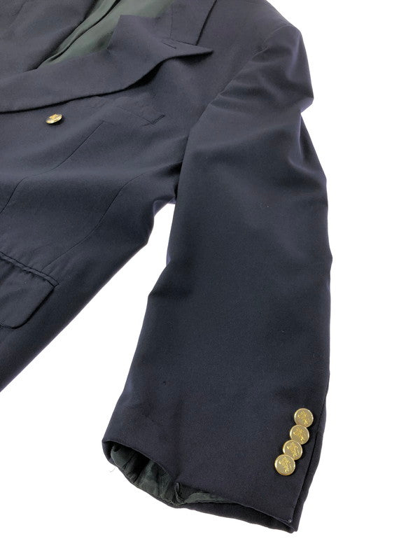 【現状渡し品】【メンズ】 BURBERRYS バーバリーズ 6B W BLAZER 6B ダブル 紺ブレザージャケット 金ボタン テーラードジャケット 146-261001-na-27-tagh サイズ：サイズ表記なし 下記参照 カラー：ネイビー 万代Net店