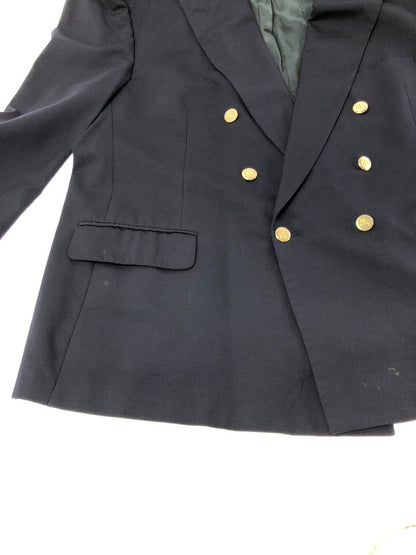 【現状渡し品】【メンズ】 BURBERRYS バーバリーズ 6B W BLAZER 6B ダブル 紺ブレザージャケット 金ボタン テーラードジャケット 146-261001-na-27-tagh サイズ：サイズ表記なし 下記参照 カラー：ネイビー 万代Net店