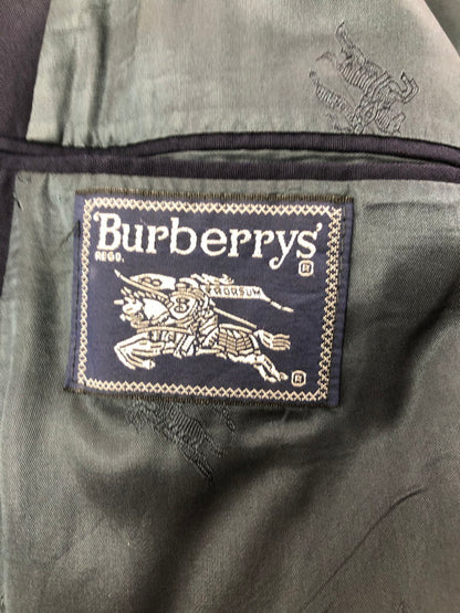 【現状渡し品】【メンズ】 BURBERRYS バーバリーズ 6B W BLAZER 6B ダブル 紺ブレザージャケット 金ボタン テーラードジャケット 146-261001-na-27-tagh サイズ：サイズ表記なし 下記参照 カラー：ネイビー 万代Net店