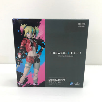 【未使用品】 【新品・未開封】海洋堂 リボルテック アメイジング・ヤマグチ ハーレイ・クイン 異世界スーサイド・スクワッドVer. フィギュア 055-261020-yy-14-tagh 万代Net店