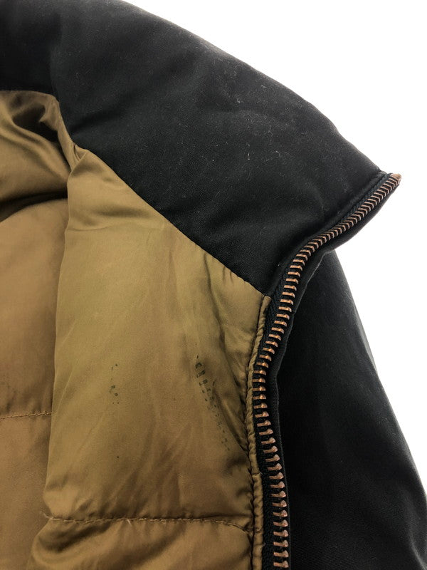 【メンズ】 EDDIE BAUER 80S 黒タグ GOOSE DOWN JACKET 80年代 グース ダウンジャケット アウター 146-260525-ki-13-tagh サイズ：S カラー：グリーン 万代Net店